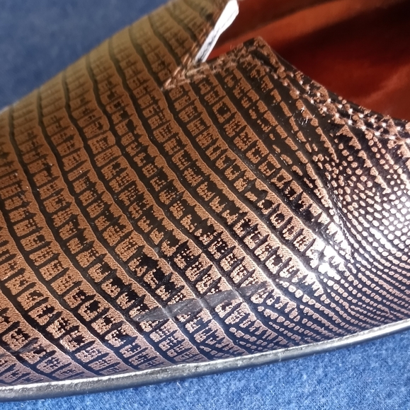 J.RENEE vintage "Bev" style strappy wedge size 10M. - Picture 9 of 13